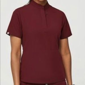 Figs Insiza top size small Burgundy